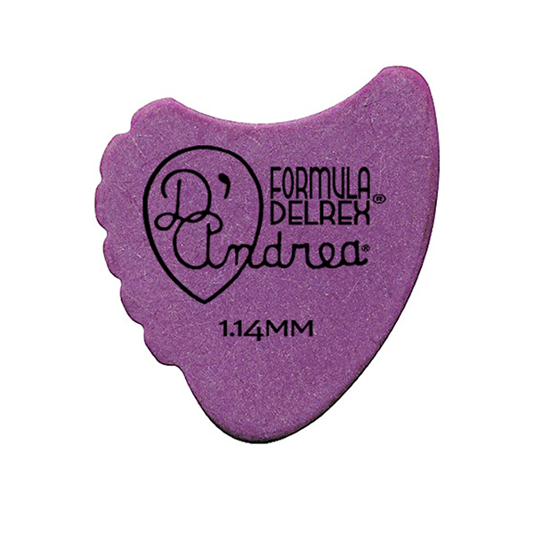 RD390-1.14XH Медиаторы, 72шт, делрин, 1.14мм, гребенка, D'Andrea