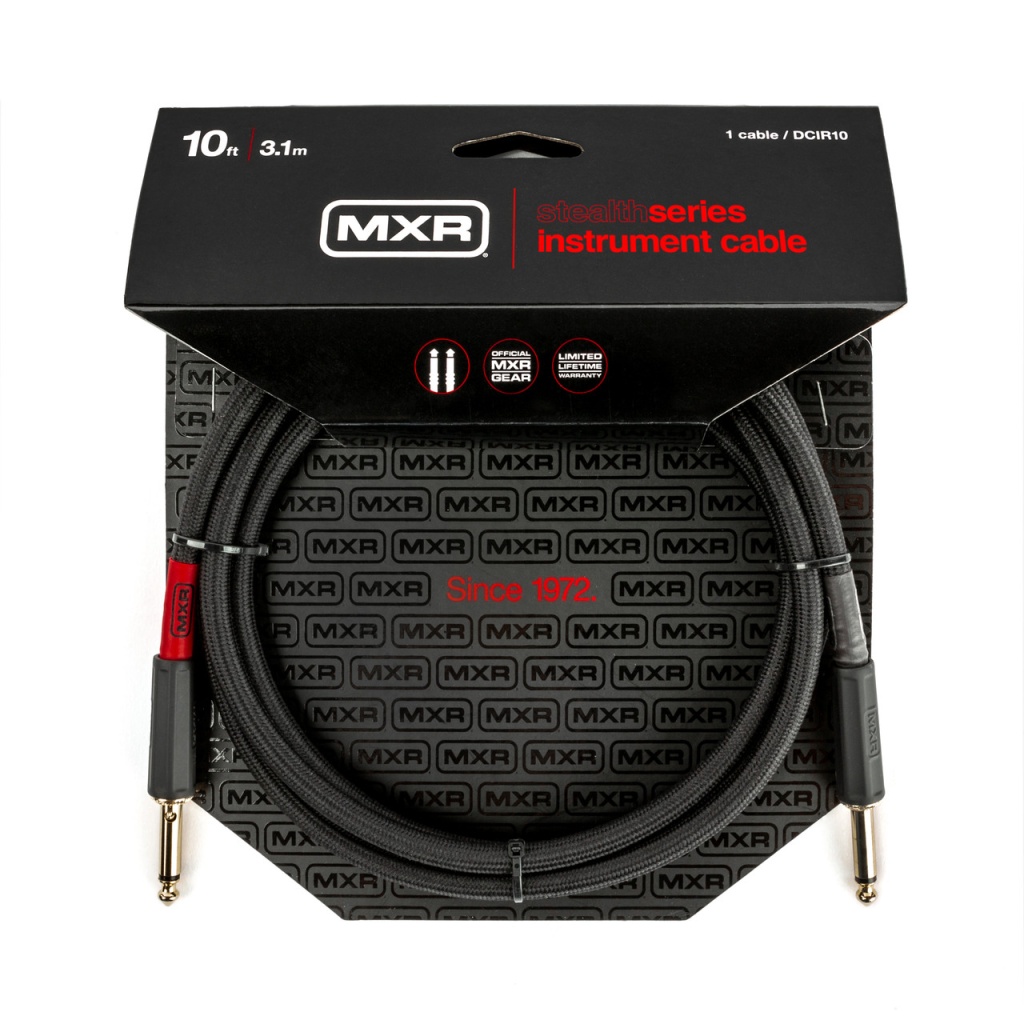 DCIR10 MXR Stealth Инструментальный кабель, 3м, Dunlop