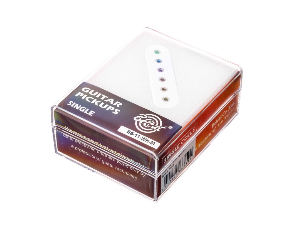 BS-11Middle-WH Звукосниматель магнитный, сингл, средний, белый, Belcat
