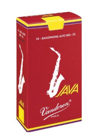 SR2615R JAVA Red Трости для саксофона альт №1,5 (10шт), Vandoren