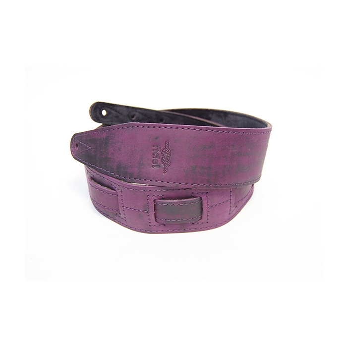 FL60040L21L Leather 21 Ремень для гитары, кожаный, изабелла, Fidel