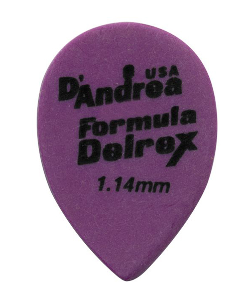 RD358-1.14XH Медиаторы 72шт, маленькая капля, матовая поверхность. D`Andrea