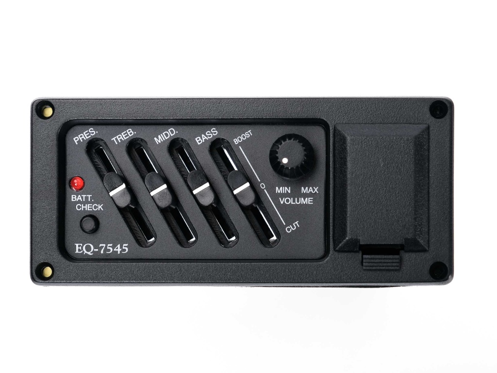 EQ-7545 Звукосниматель с 4-х полосным эквалайзером, Belcat