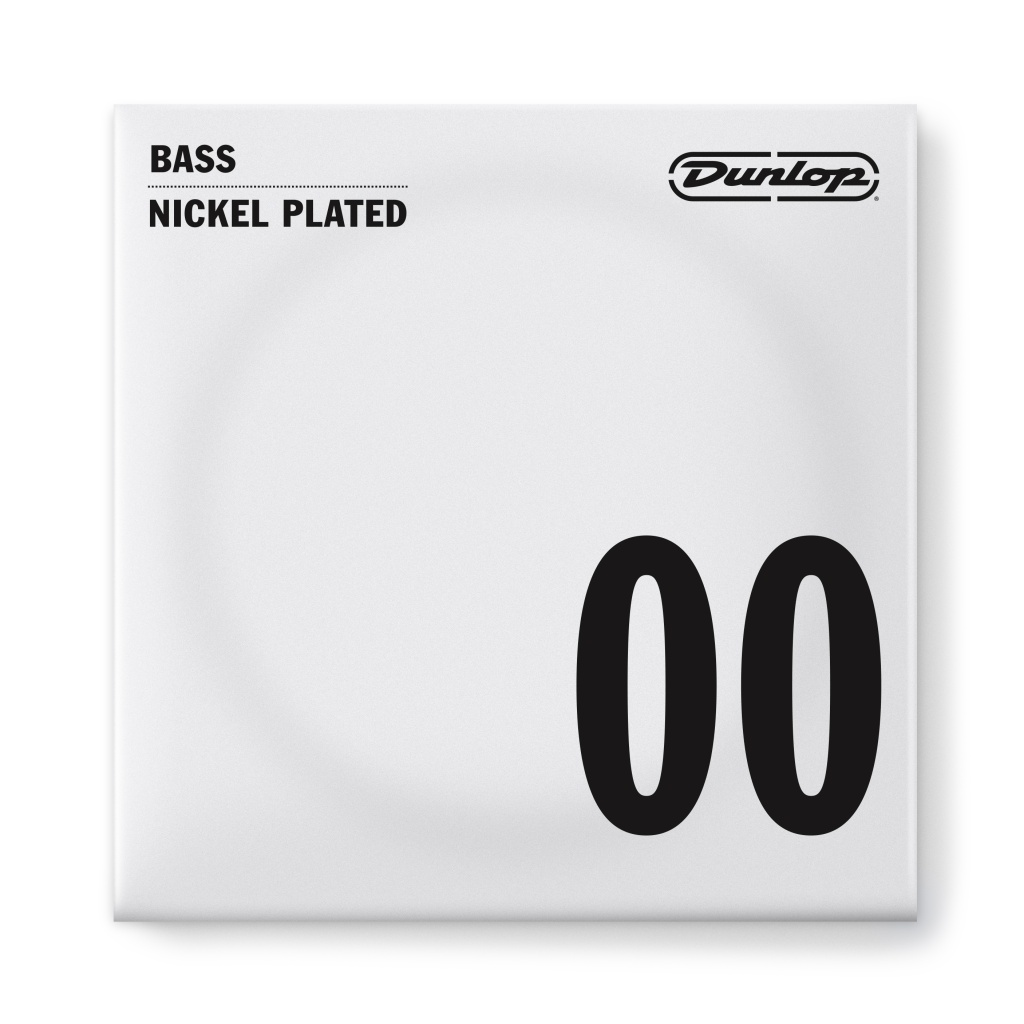 DBN128 Отдельная струна для бас-гитары, никелированная, .128, Dunlop