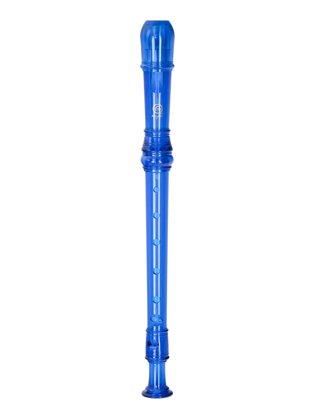 ASRB-251BL (ESRB-251BL) Color Блокфлейта сопрано, синяя, барочная система, пластик, 2 части, Angel