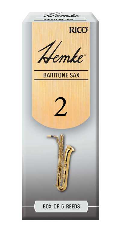 RHKP5BSX200 Hemke Трости для саксофона баритон, размер 2.0, 5шт, Rico
