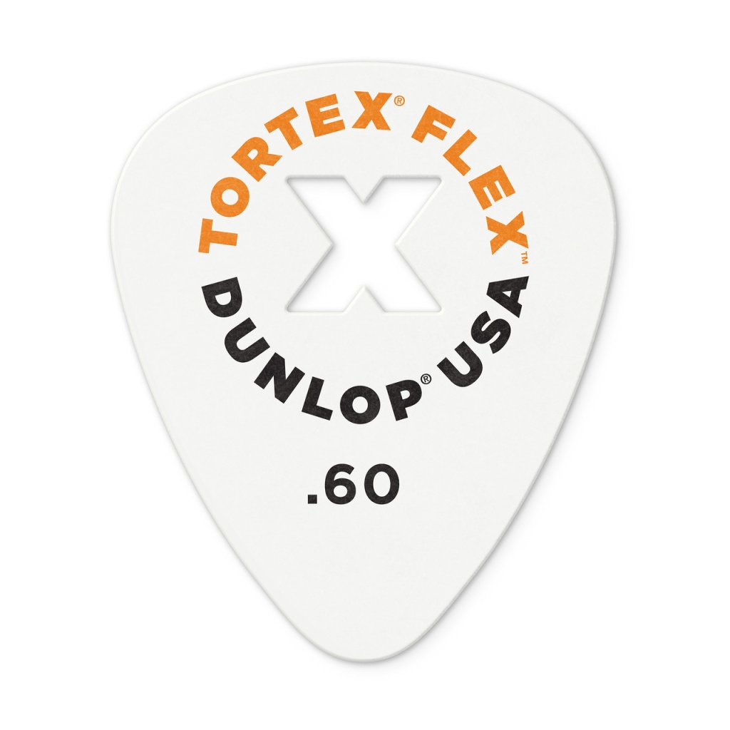 428XR.60 Tortex Flex X Медиаторы, 72шт, толщина 0,60мм, Dunlop