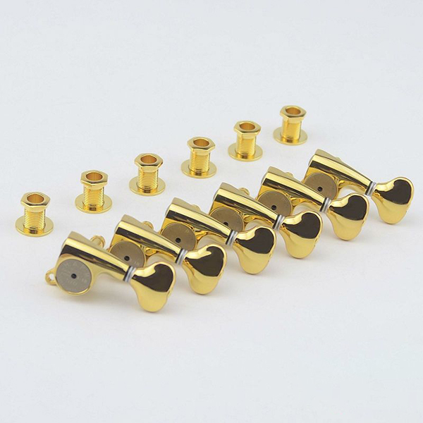 SGS510Z-HAPM-S5-GG-L6 Колки для гитары 6л, локовые, золото, Gotoh