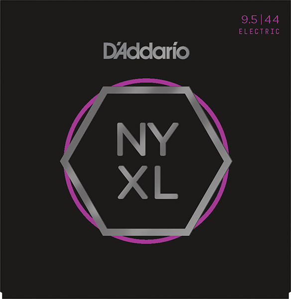 NYXL09544 NYXL Комплект струн для электрогитары, Super Light Plus, 9.5-44, D'Addario