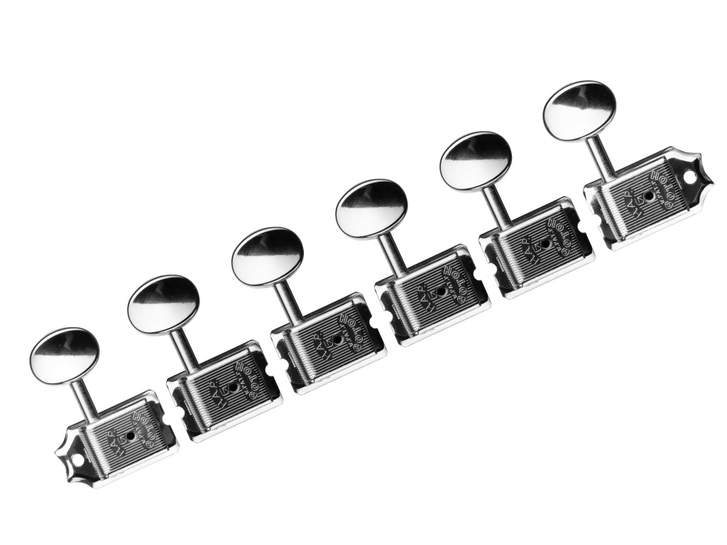 SD91-HAPM-05M-N-L6 Колки для гитары 6л, локовые, никель, Gotoh
