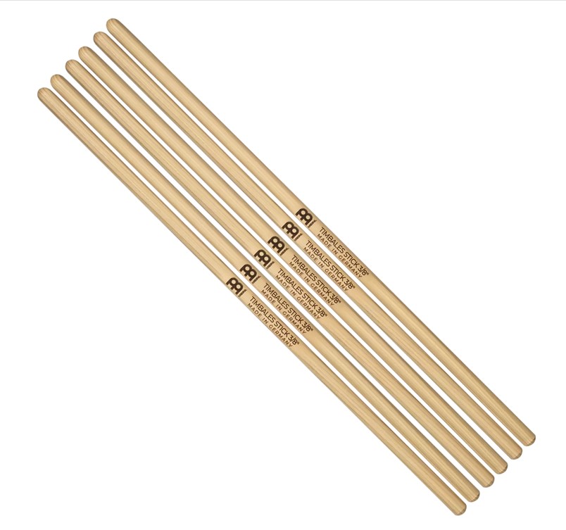 SB118-3 Timbales 3/8" Палочки для тимбал, 3 комплекта, Meinl