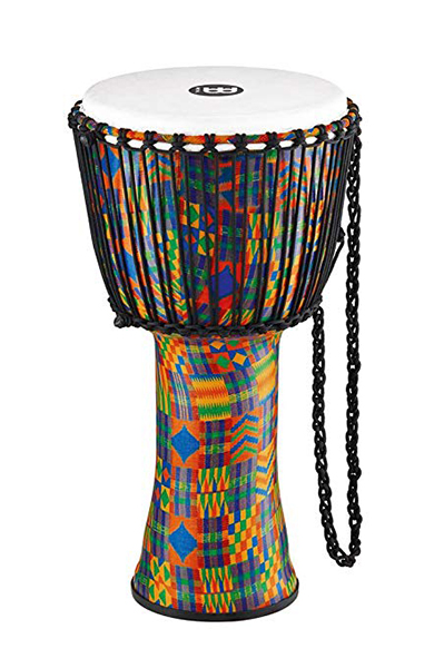 PADJ2-L-F Travel Series Kenyan Quilt Джембе 12", синтетический пластик, Meinl