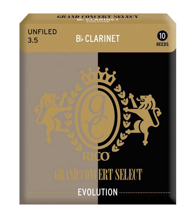 RGE10BCL350 Grand Concert Select Evolution Трости для кларнета Bb, размер 3.5, 10шт, Rico