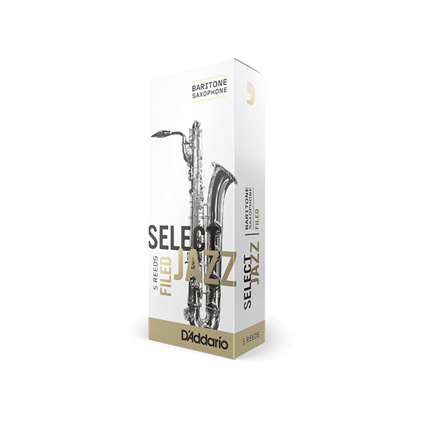 RSF05BSX3H Select Jazz Filed Трости для саксофона баритон, размер 3, жесткие (Hard), 5шт, Rico