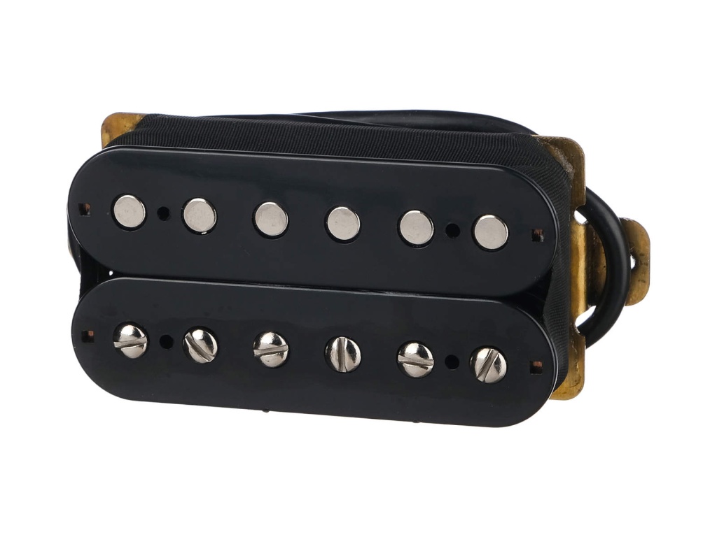 M433BK Звукосниматель хамбакер, нековый(neck), черный, Musiclily