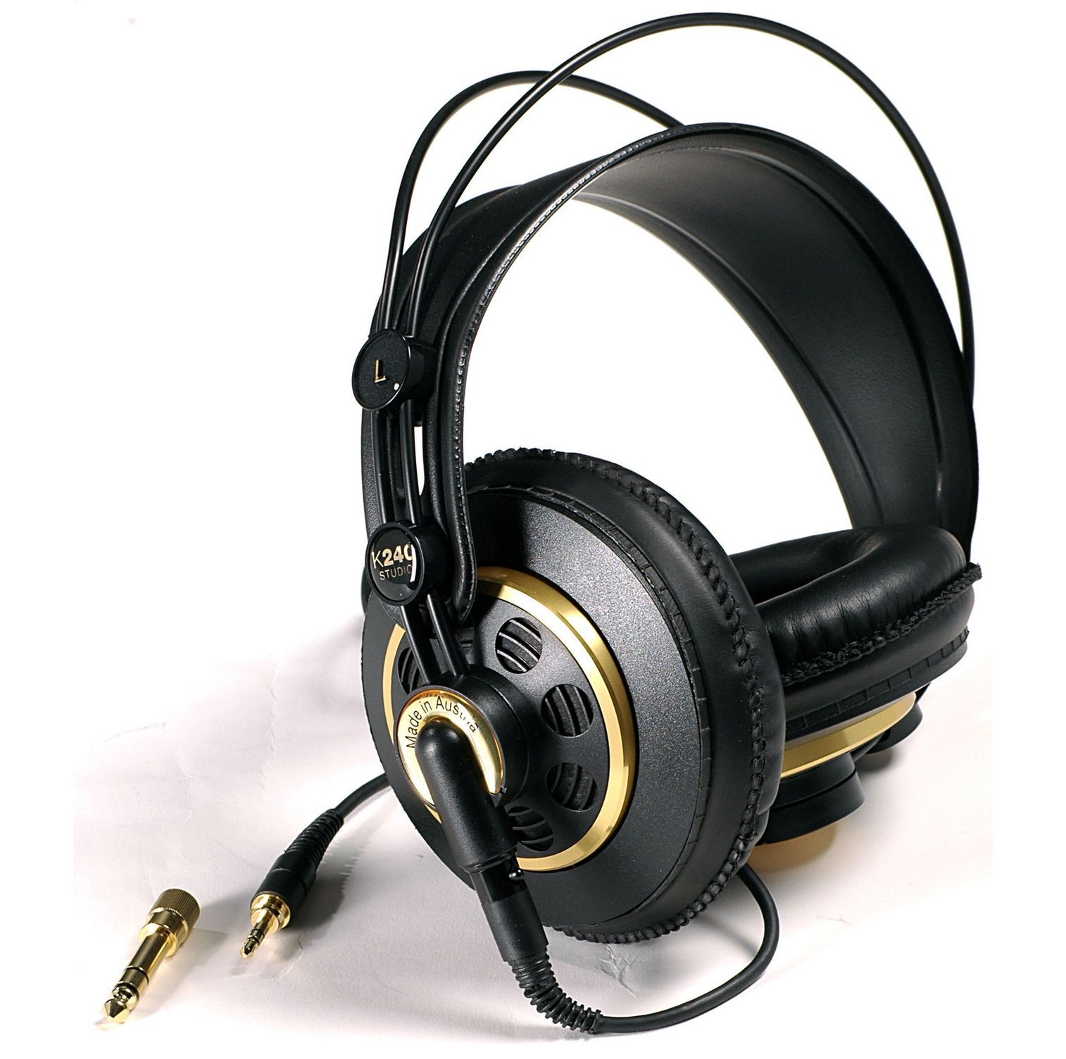 AKG K240 STUDIO - полуоткрытые студийные наушники 55Ом, 15-25000Гц, с мембранами XXL- Varimotion