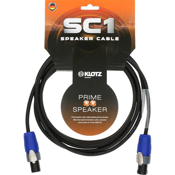 SC3-20SW Кабель акустический SpeakON, 20м, Klotz