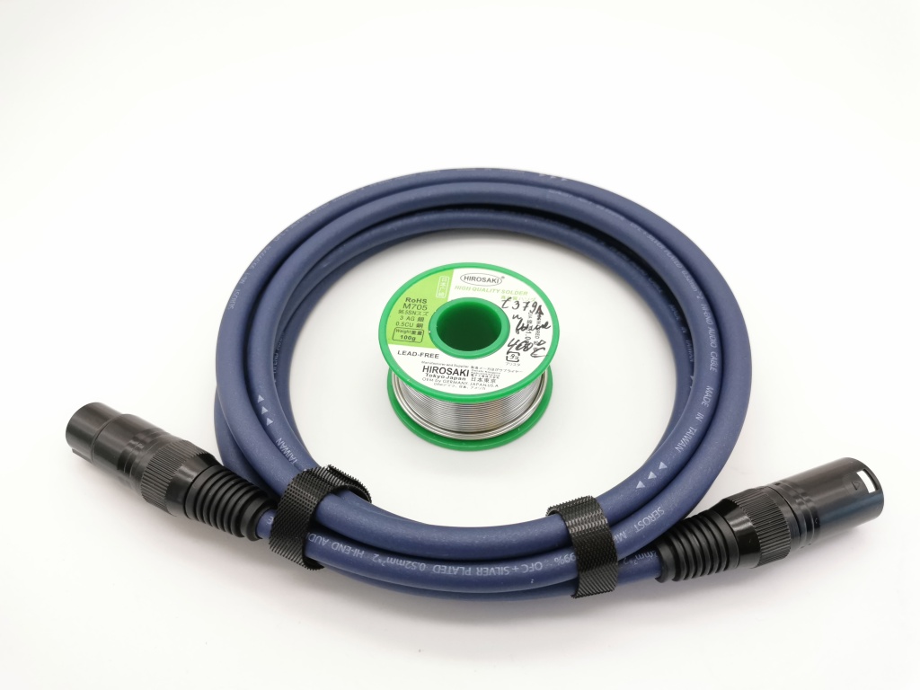 G42-XLR-M-F-0100-6 Кабель микрофонный студийный, 1м, ZZcable