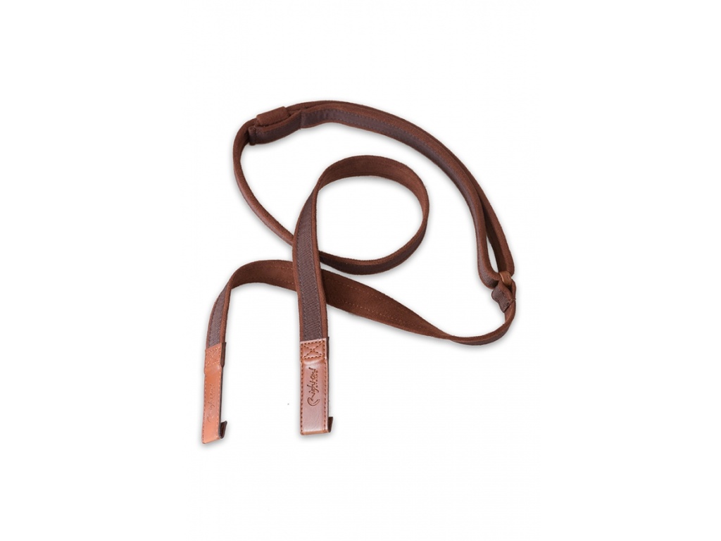 8401120020350 Classical-Dual-Hook Brown Ремень для классической гитары, RightOn Straps