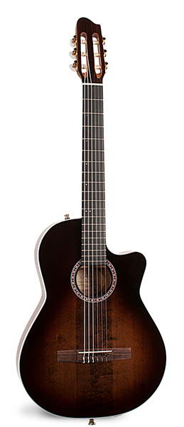 042630 Arena Pro CW Bourbon Burst Crescent II Классическая гитара, со звукоснимателем, La Patrie