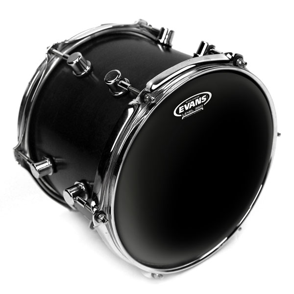 TT15CHR Black Chrome Пластик для том барабана 15", Evans