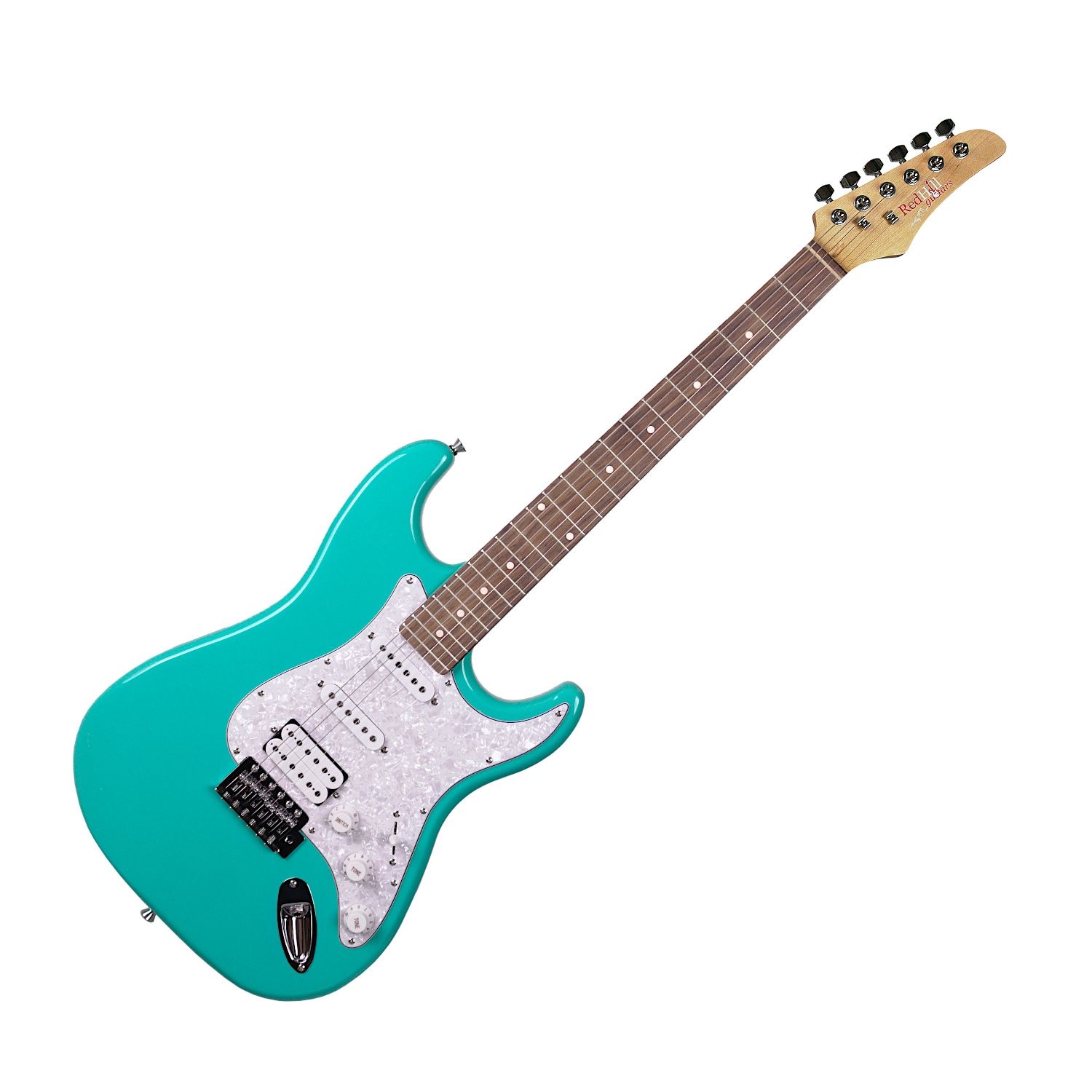 REDHILL STM200 AQBL - электрогитара, Stratocaster, S-S-H, тополь/клен, цвет морск. волны