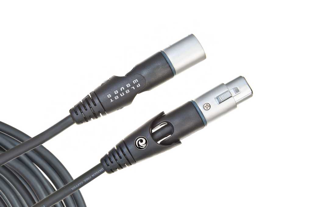 PW-MS-25 Custom Series Swivel XLR Кабель микрофонный, 7,62м, поворотные штекеры, Planet Waves