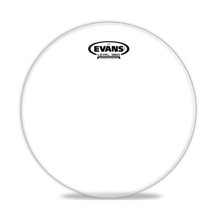 EVANS TT08G2 - пластик для том тома двойной прозрачный Genera G2 Clear 8'