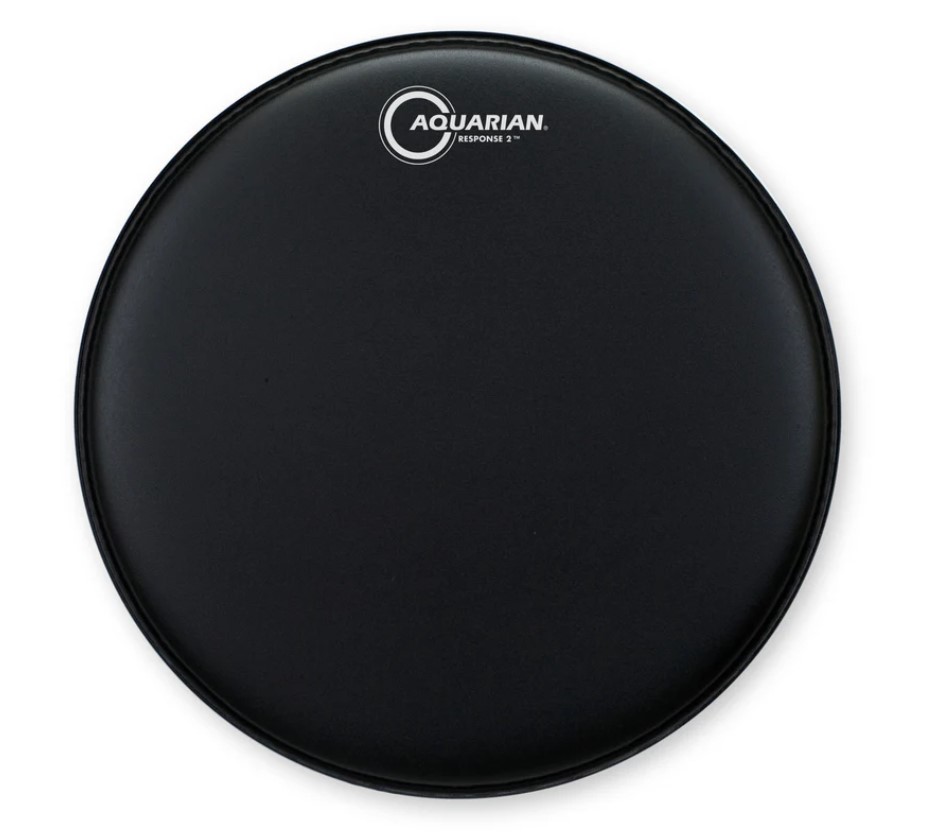 TCRSP2-14BK Response 2 Texture Coated Пластик для том-барабана 14", черный, Aquarian