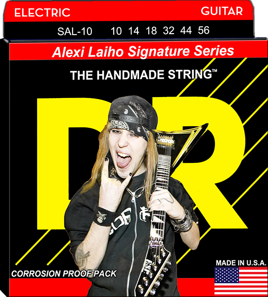 SAL-10 Alexi Laiho Комплект струн для электрогитары, 10-56, DR