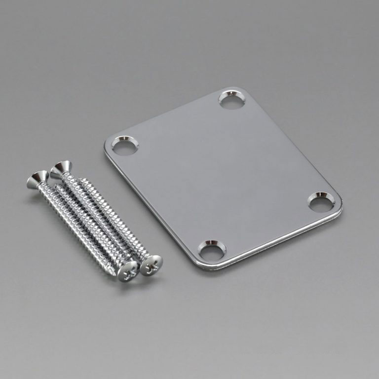 NBS-3-C Накладка крепления грифа, хром, Gotoh