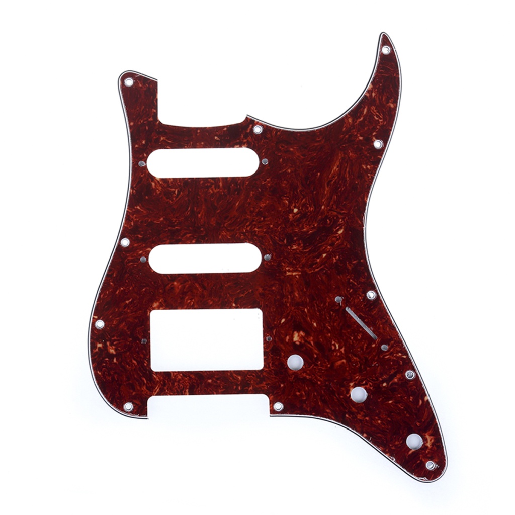 MX1382BT Пикгард для гитары Fender Stratocaster HSS, 4 слоя, черепаший панцирь, Musiclily