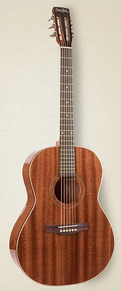 038107 Woodland Pro Folk Mahogany HG QIT Электро-акустическая гитара, Simon & Patrick