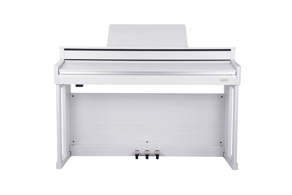 NCK-430-WH Цифровое пианино на стойке с педалями, цвет белый, Nux