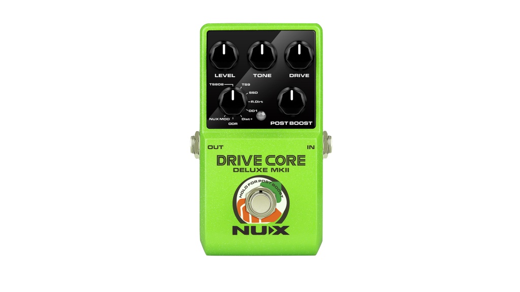 Drive-Core-Deluxe-MKII Педаль эффектов, Nux
