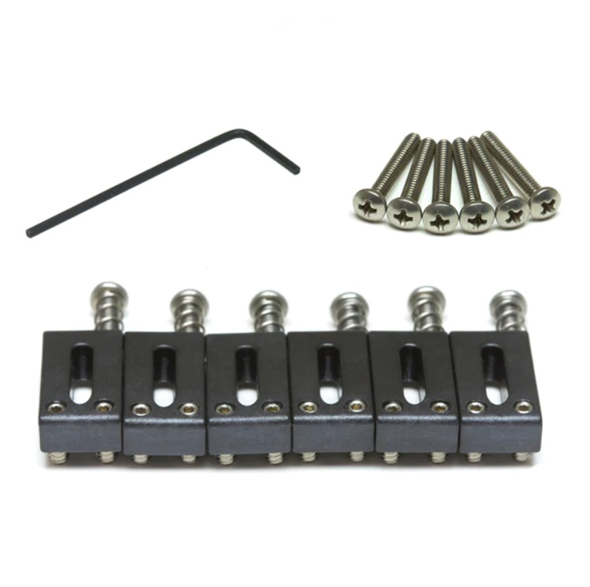 PS-8001-00 SS Originals Strat & Tele Offset Комплект седел для бриджа, GraphTech