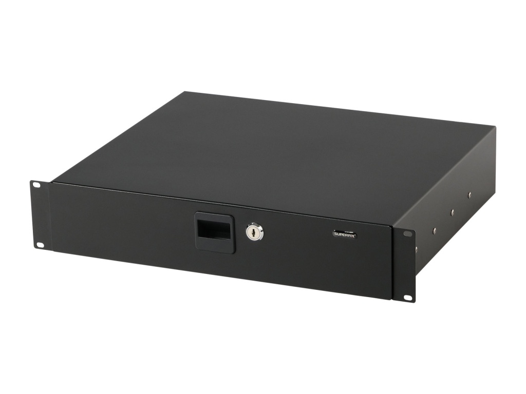 XRD211B Выдвижной ящик в рэковую стойку 19" 2U, Superfix