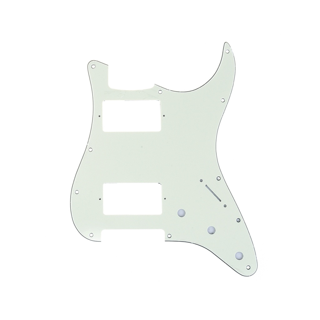 MX1379IV Пикгард для электрогитары Fender Stratocaster HH, 3 слоя, слоновая кость, Musiclily
