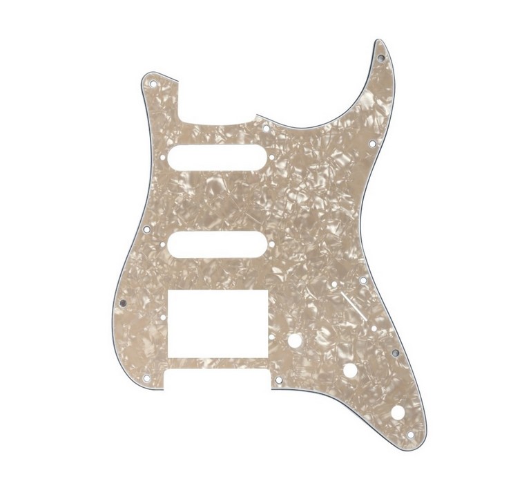 DPP-ST-VNP-HSS Защитная накладка электрогитары Stratocaster, HSS, золотистая, D'Andrea