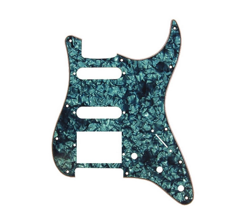 DPP-ST-AQP-HSS Защитная накладка электрогитары Stratocaster, HSS, морская волна, D'Andrea