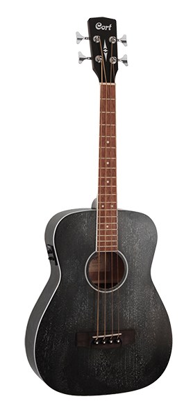 AB590MF-BOP Acoustic Bass Series Электро-акустическая бас-гитара, черная, Cort