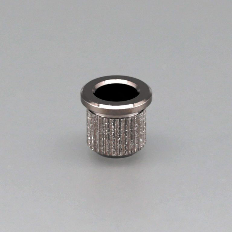 TLB-1CK Втулка для крепления струн сквозь корпус, черный хром, Gotoh