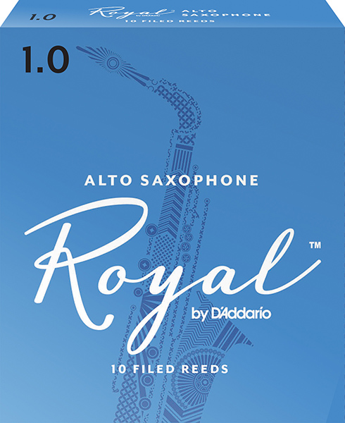 RJB1010 Rico Royal Трости для саксофона альт, размер 1.0, 10шт в упаковке Rico
