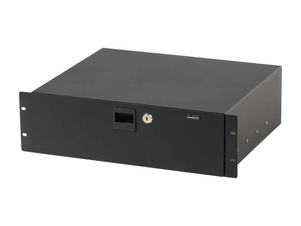 XRD311B Выдвижной ящик в рэковую стойку 19" 3U, Superfix
