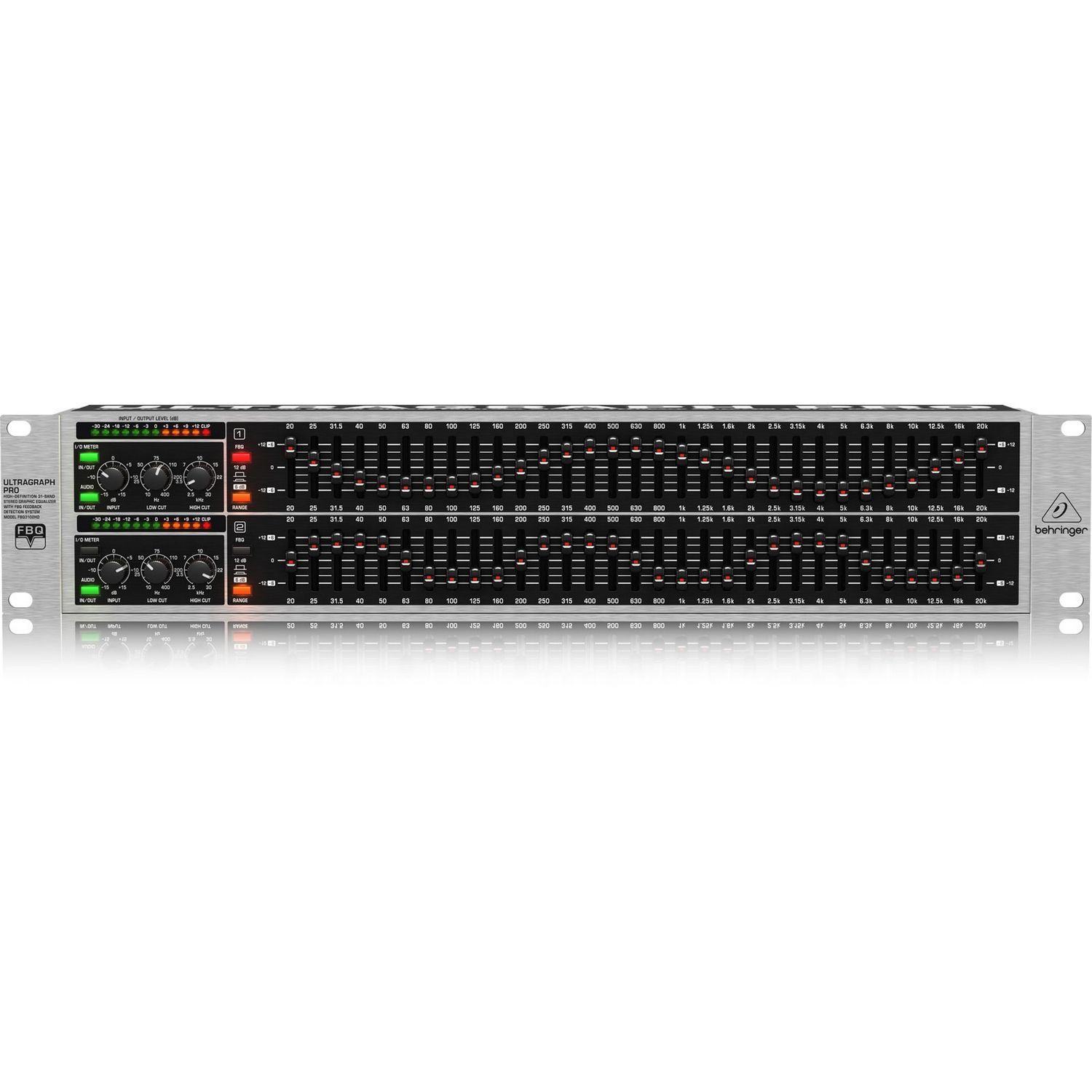 BEHRINGER FBQ3102HD - проф.эквалайзер стерео, графический, 32 полосы