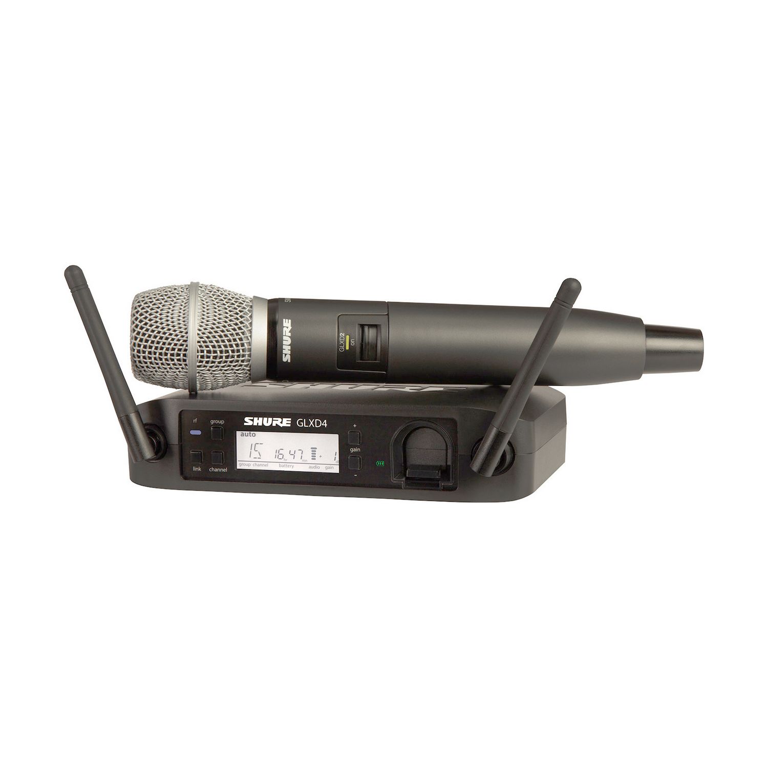 SHURE GLXD24E/SM86 Z2 - цифровая вокальная радиосистема с ручным передатчиком SM86