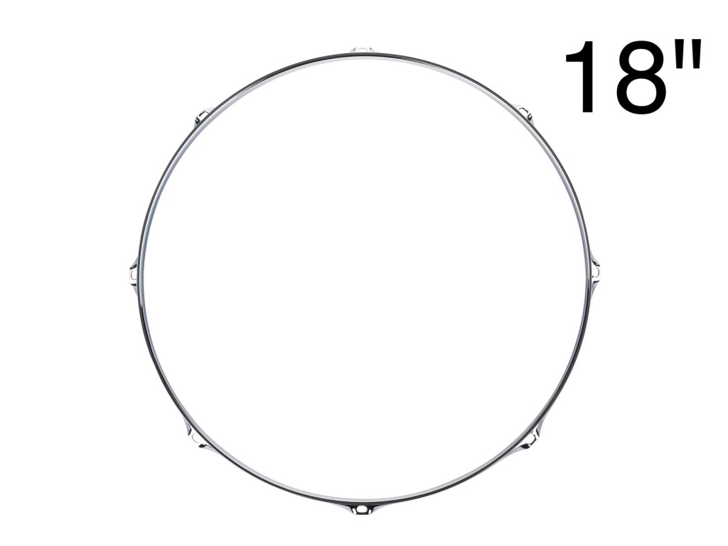 HA08-161808CR Обод малого и том барабана 18", верхний, сталь 1.6мм, LDrums
