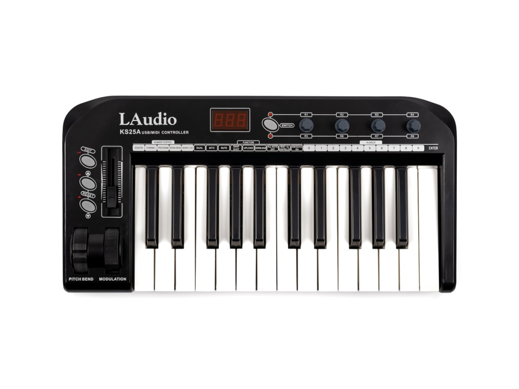 KS-25A MIDI-контроллер, 25 клавиш, LAudio