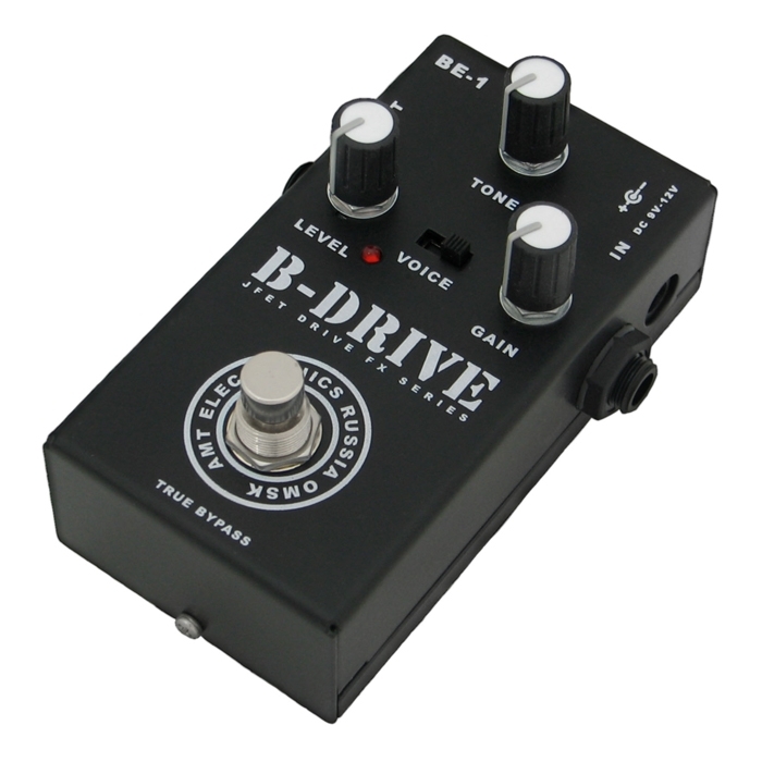 BE-1 FX Pedal Guitar Гитарная педаль перегруза B-Drive, AMT Electronics