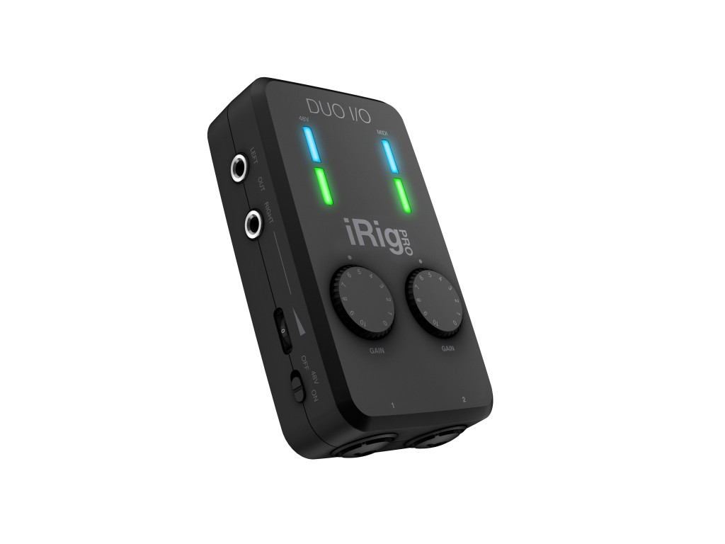 iRig-PRODUOIO Аудио и MIDI-интерфейс для мобильных устройств, 24 бит/48 кГц, IK Multimedia